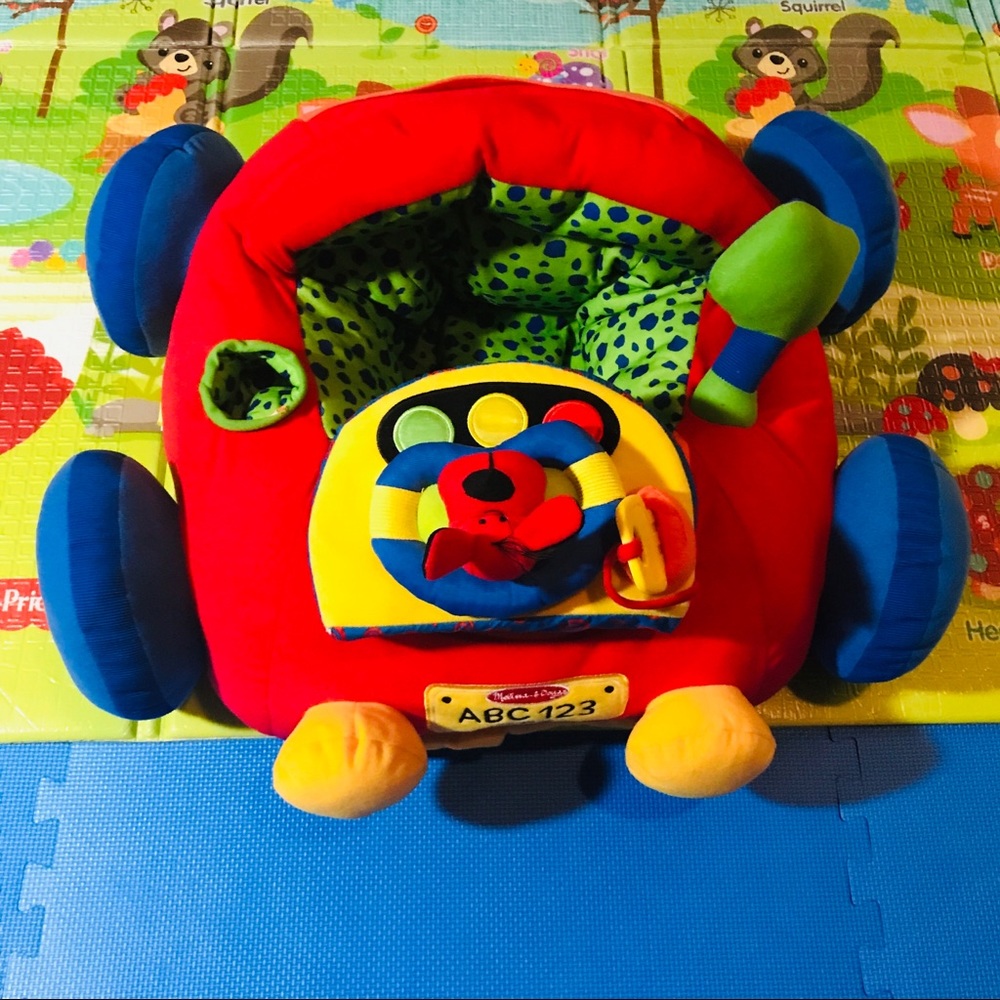 Melissa & Doug Beep-Beep and Play Activity Center Baby Toy